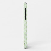 Vintage Hollyhock Blume Art Phone Case (Hinten/Links)