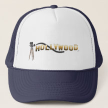 Vintage-Hollywood-Filmregisseur-Kamera-Cooler Hut