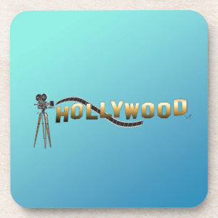 Vintage Hollywood Filmregisseur Kamera Kompakt Mi Getränkeuntersetzer