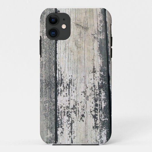 Vintage hölzerne iPhone 5 Case-Mate Hülle (Rückseite)