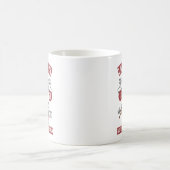 Vintage-Holzfäller-Logo Kaffeetasse (Mittel)