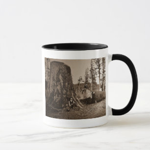 Vintage Holzfäller-Magische Laternen-Dia 1903 Tasse