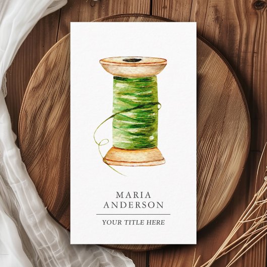 Vintage Holzfußballmatte Visitenkarte