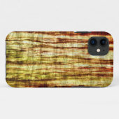 Vintage Holzkunst Abstrakt Case-Mate iPhone Hülle (Rückseite (Horizontal))
