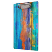 Vintage Holzmalerei #8 Klemmbrett (Links)