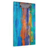 Vintage Holzmalerei #8 Klemmbrett (Rechts)