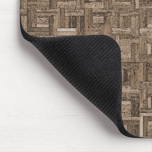 Vintage Holzmousepad Mousepad (Ecke)