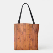 Vintage Holzstruktur Tasche (Rückseite)