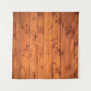 Vintage Holzstruktur Wandteppich
