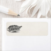 Vintage Holzterrapin Schildkrötenlehre Leere (Insitu)