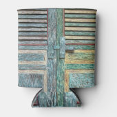 Vintage Holztüre Dosenkühler (Vorderseite)