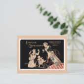 Vintage homogenisierte Milchwerbung Postkarte (Stehend Vorderseite)