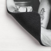 Vintage homosexuelle Interessenstückseeleute mit Mousepad (Ecke)