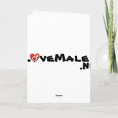 Vintage Homosexuelle Karte (Rückseite)