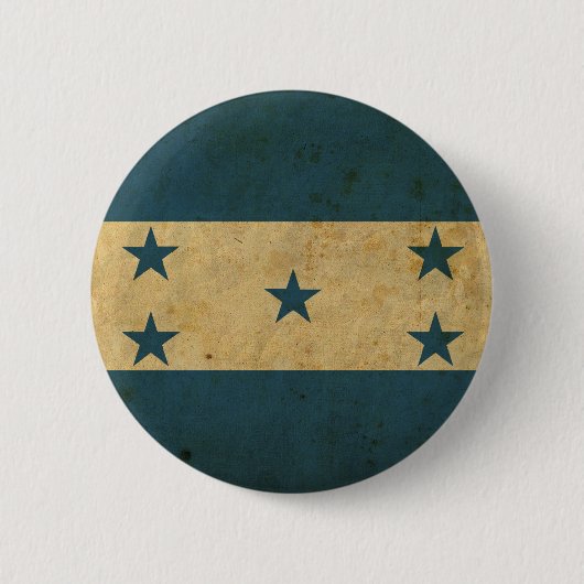 Vintage Honduras-Flagge Button (Vorderseite)