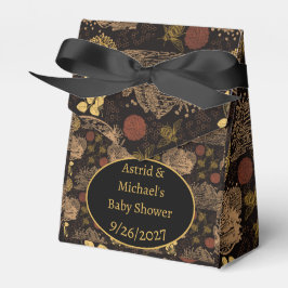 Vintage Honeycomb Bee Black Baby Dusche Geschenkschachtel