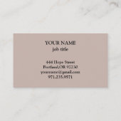 Vintage Honeycomb BeeKeeper Honey Apairist Bus Visitenkarte (Rückseite)