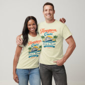Vintage Honeymoon Cruise Personalized Couple’s T-Shirt (Unisex)