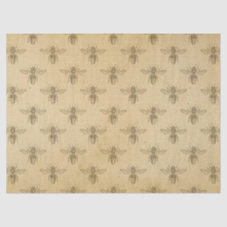 Vintage Honigbienen-Serie Design 9 - Gewebepapier Seidenpapier