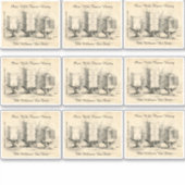 Vintage Honigbienenvölker Aufkleber (Vorderseite)