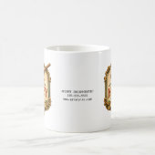 Vintage-Honigetikett Imker-Geschenk Kaffeetasse (Mittel)