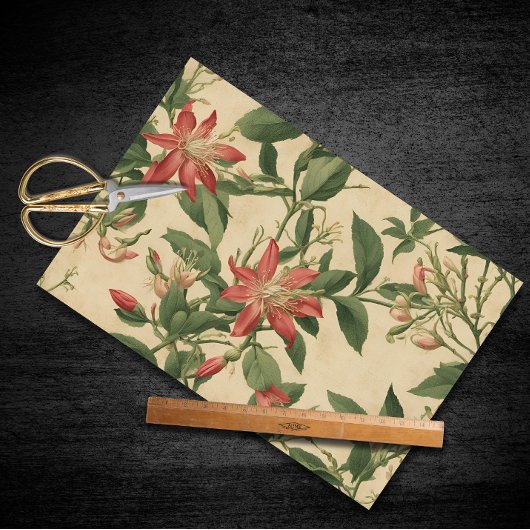 Vintage Honigsauckle Seidenpapier