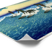 Vintage Honolulu Surfers von Charles Bartlett Poster (Ecke)