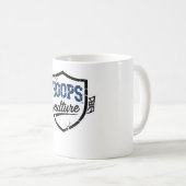 Vintage Hoops Culture Basketball Graphic Kaffeetasse (VorderseiteRechts)