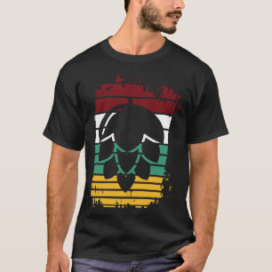 Vintage Hop Blossom IPA Ale Craft Bier T-Shirt