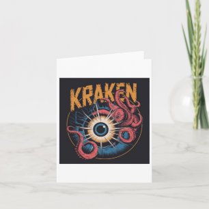 Vintage Horror Aufkleber2 Karte