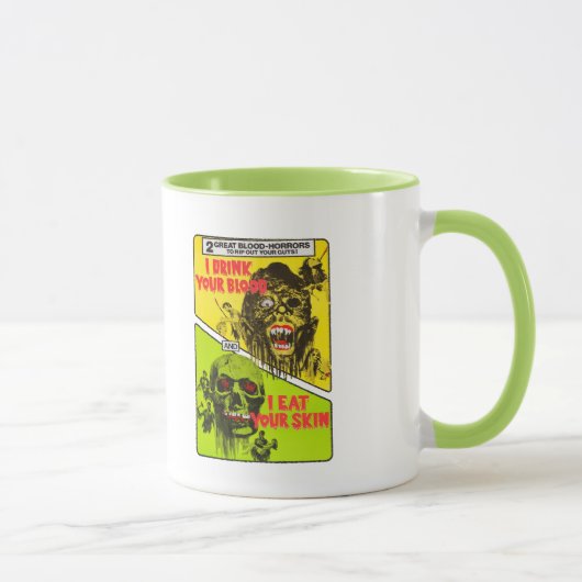 Vintage Horror-Film-Tasse Tasse (Rechts)