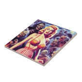 Vintage Horror Fliese (Seite)