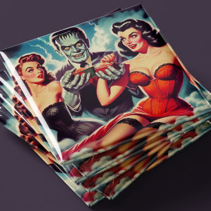 Vintage-Horror-Pin-ups Magnet