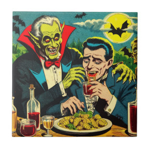 Vintage-Horror-Vampir-Comics Fliese