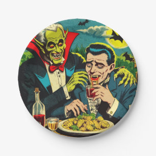 Vintage-Horror-Vampir-Comics Pappteller