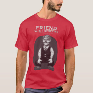 Vintage-Horroroy-Männer Frauen Freund mit Vorteile T-Shirt