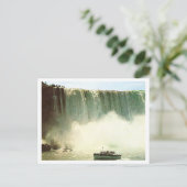Vintage Horseshoe Falls Postkarte (Stehend Vorderseite)