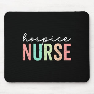 Vintage Hospiz Krankenschwester Würdigungswoche Kr Mousepad