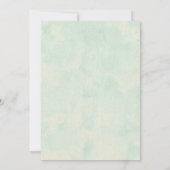 Vintage Hot Air Ballon Hochzeit Einladungen (Rückseite)