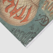 Vintage Hot Air Balloon Seidenpapier (Ausschnitt)