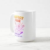 Vintage Hot Dog and Pretzel Mascot - Retro Kaffeetasse (Vorderseite Links)