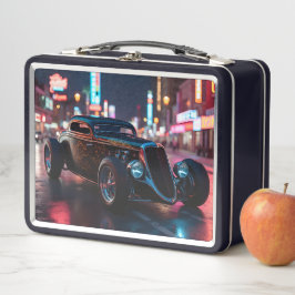 Vintage Hot Rod 1932 Metall Brotdose