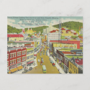 Vintage Hot Springs Arkansas Postkarte