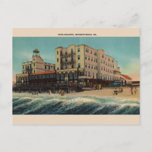 Vintage Hotel Henlopen Rehoboth Beach Postkarte