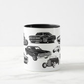 Vintage Hotrods Tasse (Zentrum)