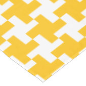 Vintage Houndstooth Pattern Tischdecke (Schrägansicht)