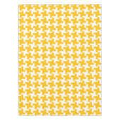 Vintage Houndstooth Pattern Tischdecke (Vorderseite)