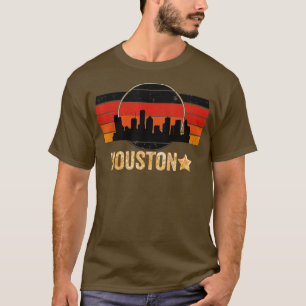 Vintage Houston Texas Houston Strong Streifen 1 T-Shirt