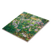 Vintage hübsche Blume Windblumenillustrierung Fliese (Seite)