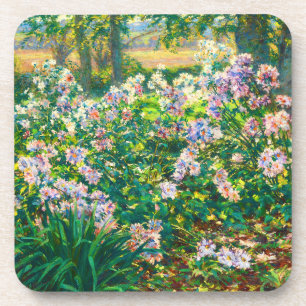 Vintage hübsche Blume Windblumenillustrierung Getränkeuntersetzer